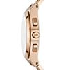 Color:Beige Gold - Image 3 - Men's Lennox Chronograph Beige Gold-Tone Stainless Steel Bracelet Watch