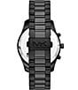 Color:Black - Image 3 - Men's Lexington Chronograph Black-Tone Stainless Steel Bracelet Watch