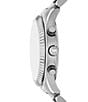 Michael Kors Men's Lexington Quartz Chronograph Stainless Steel Bracelet Watch, Color:Silver - Image 2