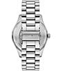 Michael Kors Men's Lexington Quartz Chronograph Stainless Steel Bracelet Watch, Color:Silver - Image 3