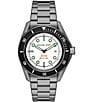 Color:Gunmetal - Image 1 - Men's Maritime Three-Hand Date Gunmetal Tone Stainless Steel Bracelet Watch