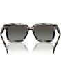 Michael Kors Men's MK2217U Abruzzo 55mm Square Sunglasses, Color:Black Horn - Image 4