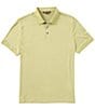Color:Light Sage - Image 1 - Mercerized Pima Cotton Modern Fit Short Sleeve Polo Shirt