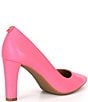 Color:Pink - Image 2 - Milly Flex Saffiano Leather Pumps