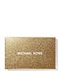 Michael Kors MK Charm Medium Tab Pocket Billfold Wallet, Color:Vanilla Acorn - Image 4