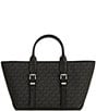 Michael Kors Moore Buckle Detail Small Satchel Bag, Color:Black - Image 2