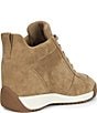 Michael Kors Nikko Trainer Suede Hidden Wedge Sneakers - Image 2