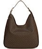 Michael Kors Nolita Large Slouch Hobo Shoulder Bag, Color:Brown/Acorn - Image 2