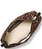 Michael Kors Nolita Leopard Medium Shoulder Bag, Color:Marigold - Image 2