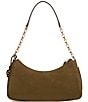 Michael Kors Nolita Medium Nubuck Chain Pochette Shoulder Bag - Image 2