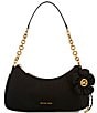 Michael Kors Nolita Medium Nylon Charm Chain Pochette Shoulder Bag - Image 1