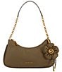 Michael Kors Nolita Medium Nylon Charm Chain Pochette Shoulder Bag - Image 1