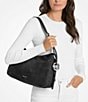Michael Kors Nolita Medium Shoulder Bag, Color:Black - Image 3