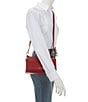 Michael Kors Orchard Small Barrel Crossbody Bag, Color:Deep Red - Image 4