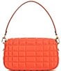 Color:Spiced Coral - Image 2 - Parker Medium Convertible Pouchette Shoulder Bag