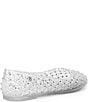 Michael Kors Pixie Jelly Rhinestone Embellished Ballet Flats - Image 2