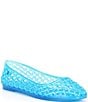 Michael Kors Pixie Transparent Jelly Flats - Image 1