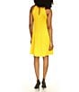 Michael Kors Pleated Halter Neckline Sleeveless Dress, Color:Bright Dandelion - Image 2