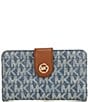 Michael Kors Pop Charm Medium Tab Bifold Wallet - Image 1