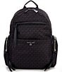 Color:Black - Image 1 - Prescott Black Signature Logo Large Backpack