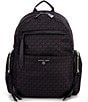 Michael Kors Prescott Black Signature Logo Large Backpack, Color:Black - Image 1