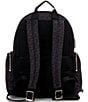 Color:Black - Image 2 - Prescott Black Signature Logo Large Backpack