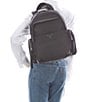 Color:Black - Image 4 - Prescott Black Signature Logo Large Backpack