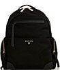 Color:Black - Image 1 - Prescott Large Nylon Backpack