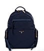 Color:Navy - Image 1 - Prescott Large Nylon Backpack