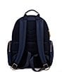 Color:Navy - Image 2 - Prescott Large Nylon Backpack