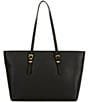 Michael Kors Quinn Large East-West Tote Bag, Color:Black - Image 2