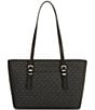Michael Kors Quinn Medium East-West Tote Bag, Color:Black - Image 2