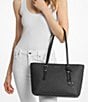 Michael Kors Quinn Medium East-West Tote Bag, Color:Black - Image 4