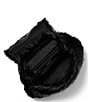 Michael Kors Quinn Medium Faux Fur Flap Backpack, Color:Black - Image 2