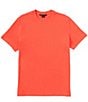 Color:Sea Coral - Image 1 - Refine Slub Jersey Short Sleeve T-Shirt