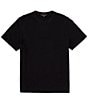 Color:Black - Image 1 - Refine Slub Jersey Short Sleeve T-Shirt