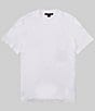 Color:White - Image 1 - Refine Slub Jersey Short Sleeve T-Shirt
