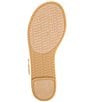 Color:Pale Gold - Image 6 - Richie Glitter Fabric Espadrille Sandals