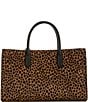 Michael Kors Scarlett Medium Cheetah Print Tote Bag, Color:Husk Multi - Image 2