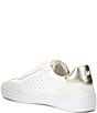 Color:Pale Gold Multi - Image 3 - Scotty Leather Lace Up Sneakers