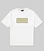Color:White - Image 1 - Seersucker Label Short Sleeve T-Shirt