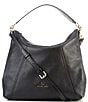 Color:Black - Image 1 - Sienna Large Convertible Shoulder Bag