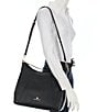 Color:Black - Image 4 - Sienna Large Convertible Shoulder Bag