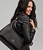 Color:Black - Image 5 - Sienna Large Convertible Shoulder Bag