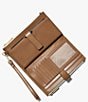 Michael Kors Jet Set Double Zip Smartphone Wristlet, Color:Vanilla - Image 3