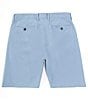 Color:Chambray - Image 2 - Slim Fit Stretch 7#double; Inseam Shorts