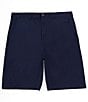Color:Midnight - Image 1 - Slim Fit Stretch 7#double; Inseam Shorts