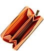 Michael Kors Small Contrast Card Case, Color:Orange Punch - Image 3