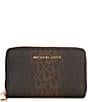 Michael Kors Small Jet Set Zip Around Card Case - Image 1