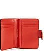 Michael Kors Small Tab Compact Pocket Wallet, Color:Burnt Sienna - Image 3